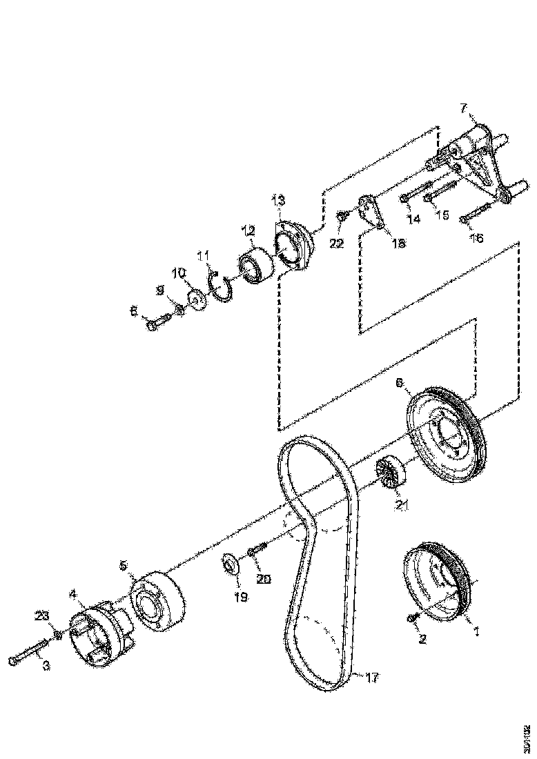 Buy 1800552 POLY-V-BELT SCANIA