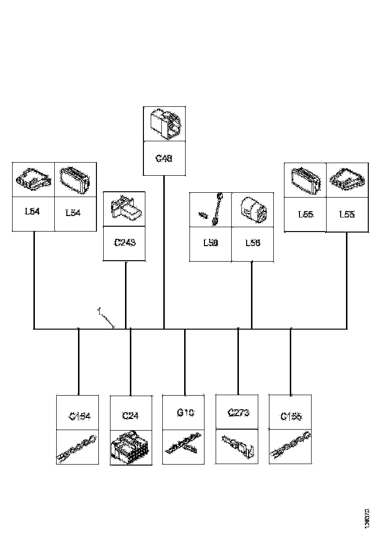 Buy 1800559 CABLE HARNESS SCANIA