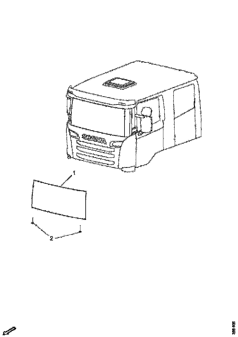 Buy 1800708 SPACER SCANIA