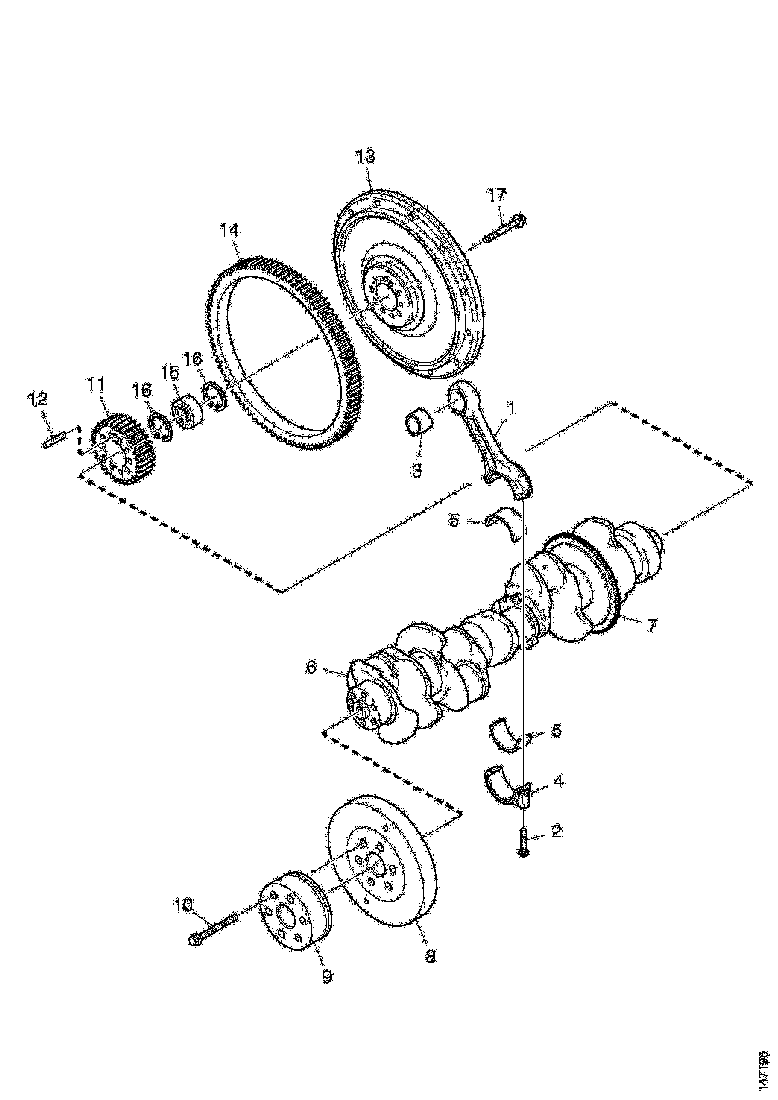 Buy 1801174 FLYWHEEL SCANIA