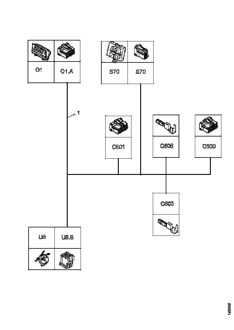 Buy 1801405 CABLE HARNESS SCANIA