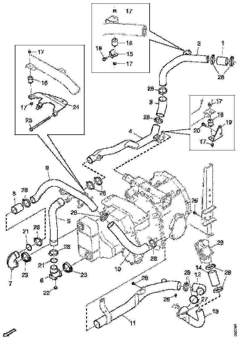 Buy 1802618 HOSE SCANIA