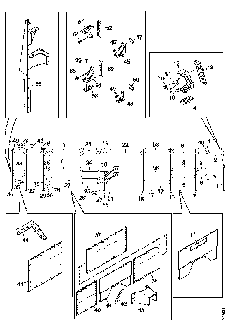 Buy 1804040 REINF. MEM SCANIA
