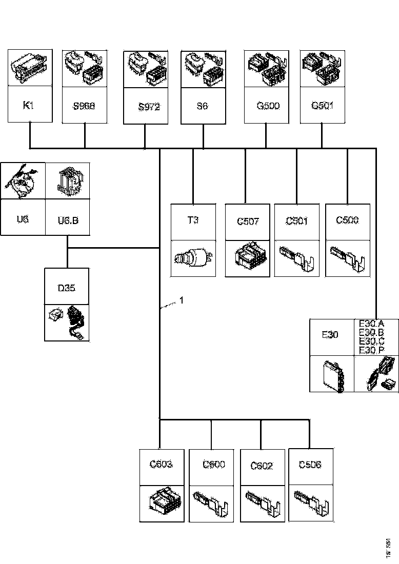 Buy 1804553 CABLE HARNESS SCANIA