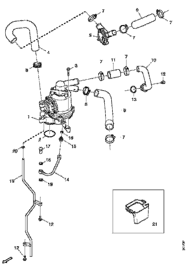Buy 1804942 VALVE HOUSING SCANIA