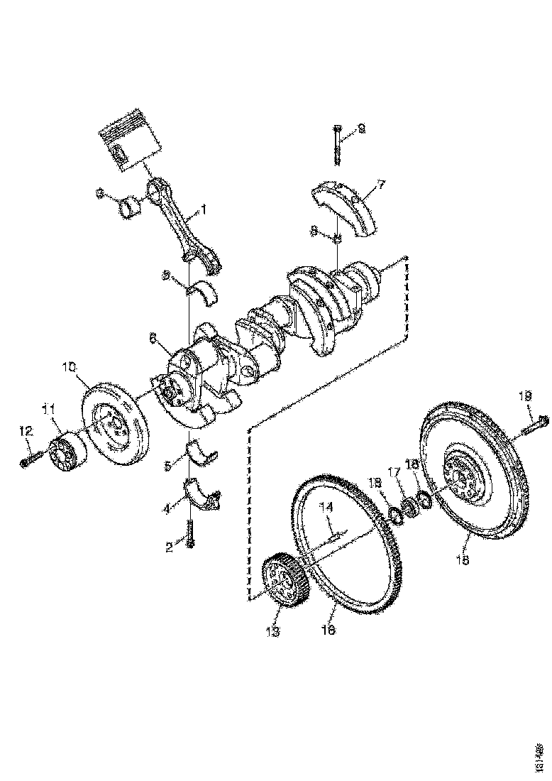 Buy 1805085 FLYWHEEL SCANIA