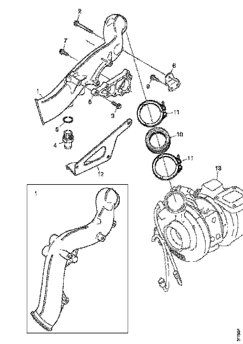 Buy 1815827 CHARGE AIR SCANIA