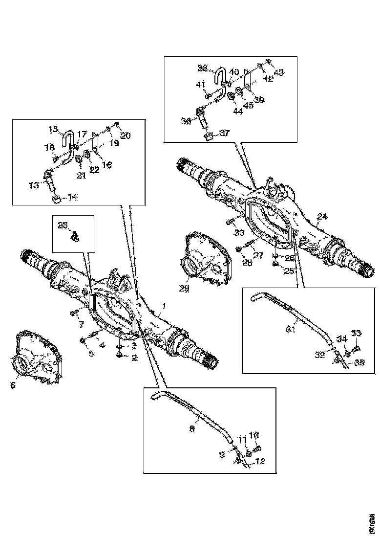 Buy 1821203 REAR AXLE SCANIA