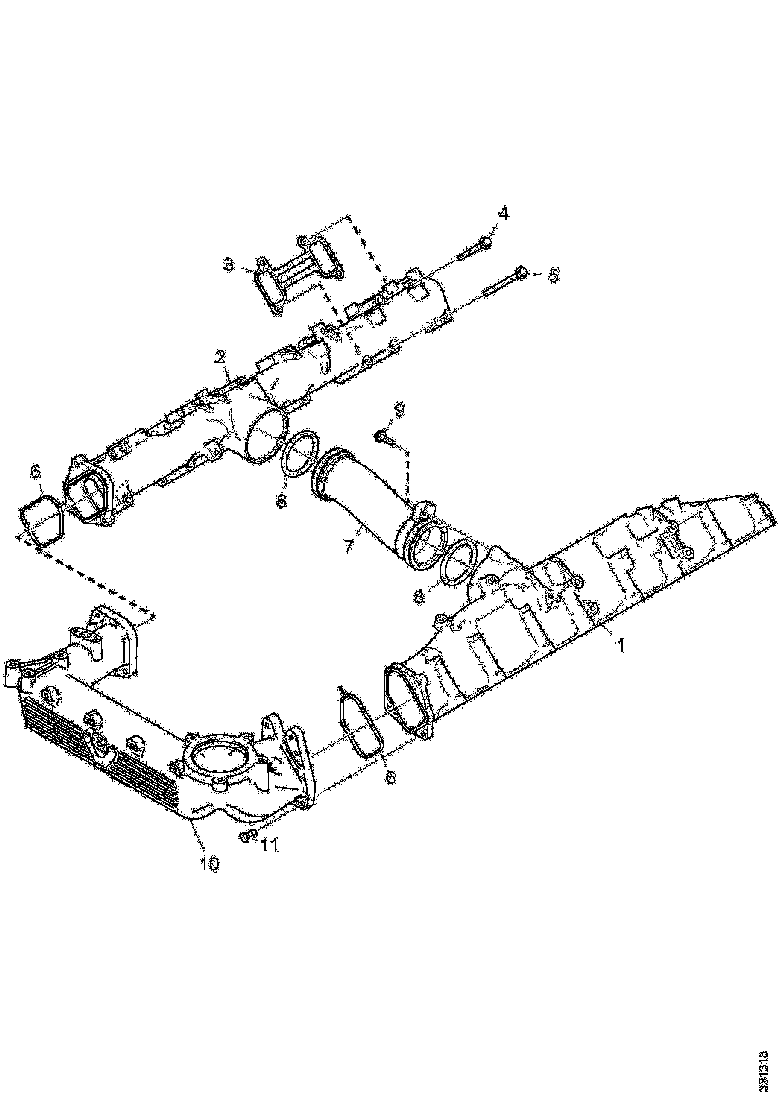 Buy 1824302 INTAKE MANIFOLD SCANIA