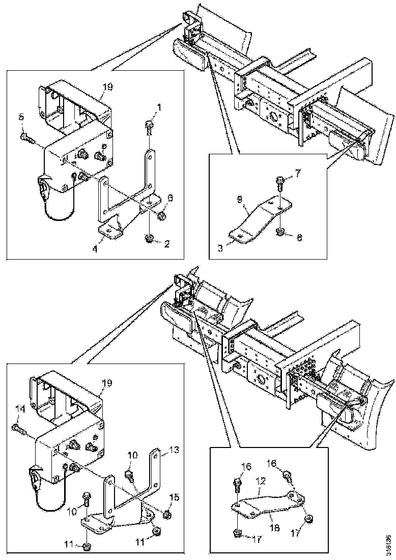 Buy 1824339 BRACKET SCANIA