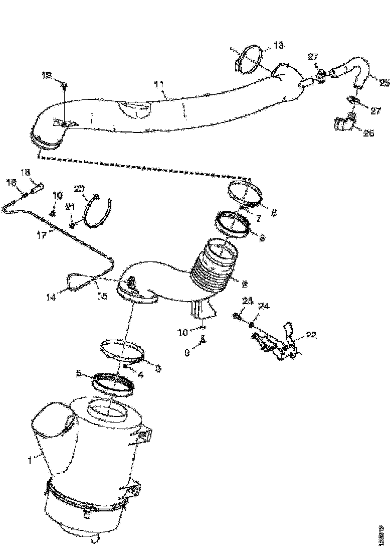 Buy 1825412 AIR PIPE SCANIA