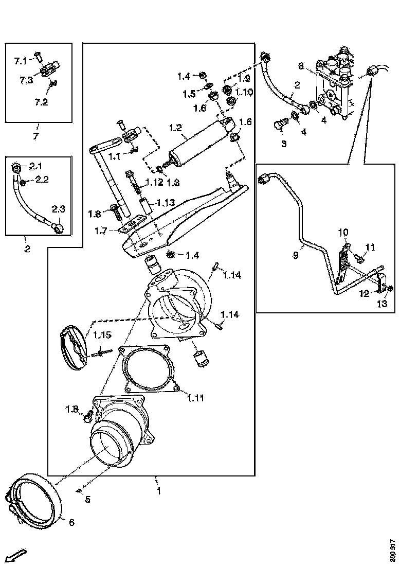 Buy 1829057 REPAIR KIT SCANIA