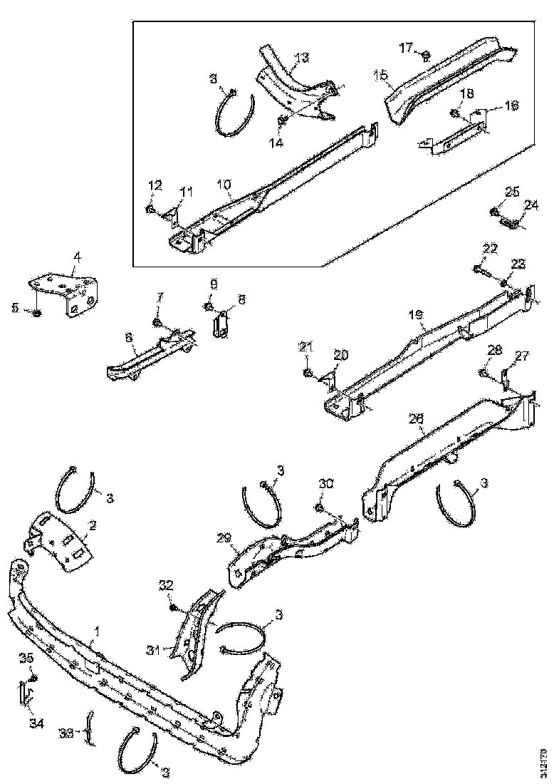 Buy 1830850 BRACKET SCANIA