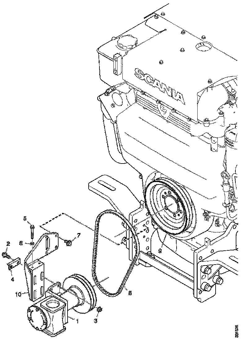 Buy 1830966 BRACKET SCANIA