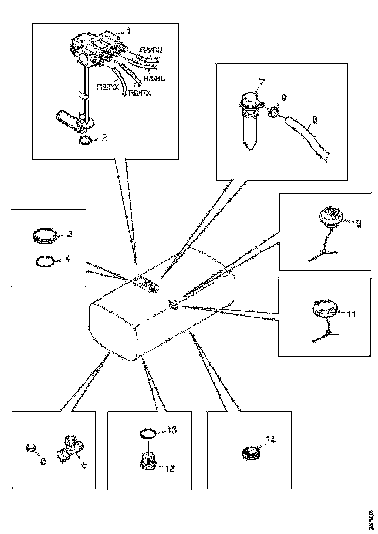 Buy 1846137 FUEL PICK UP UNIT SCANIA