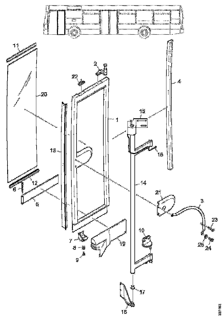 Buy 1846486 DOOR PILLAR SCANIA