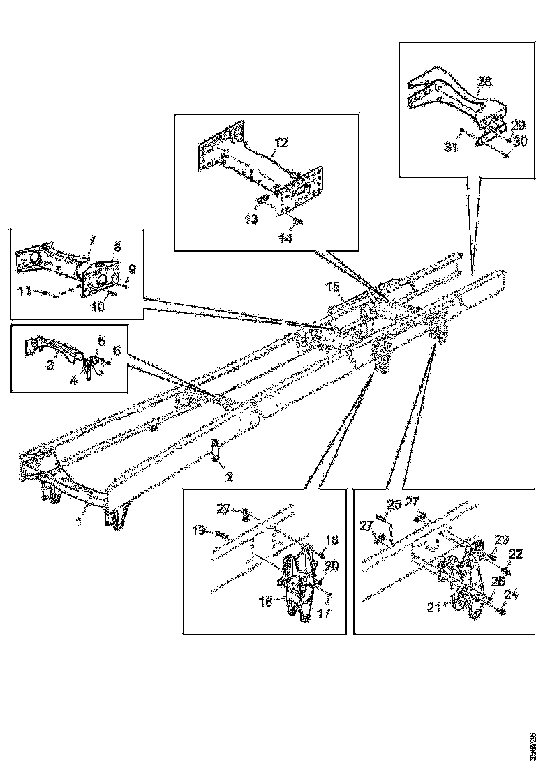 Buy 1846602 CROSS MEMBER SCANIA