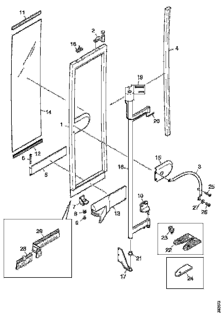 Buy 1847985 DOOR PILLAR SCANIA