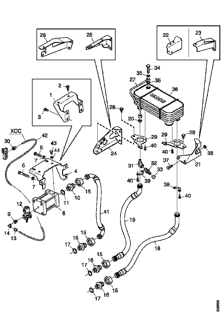 Buy 1850466 BRACKET SCANIA