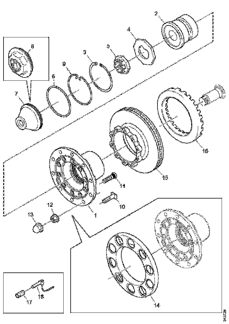 Buy 1852144 HUB COVER SCANIA