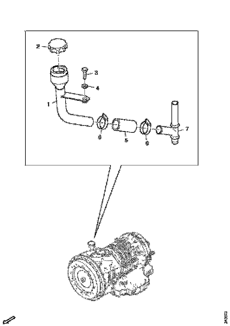 Buy 1852448 OIL FILLER SCANIA