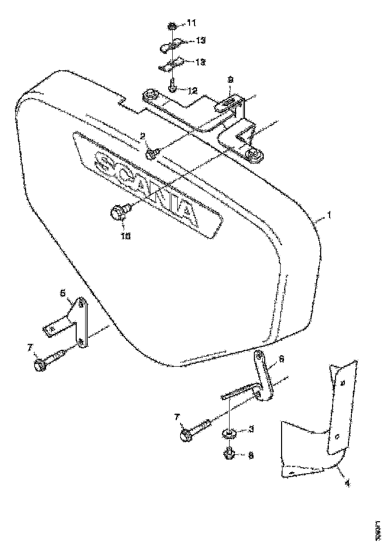 Buy 1852571 BRACKET SCANIA
