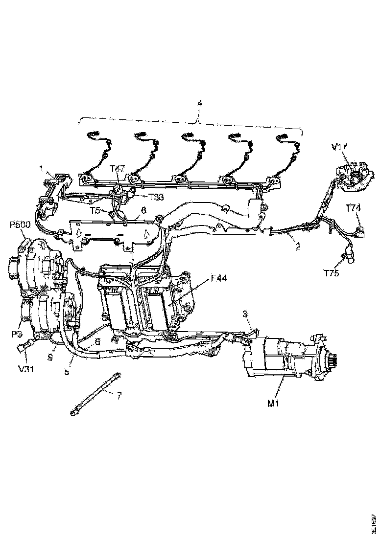 Buy 1852588 CABLE HARNESS SCANIA