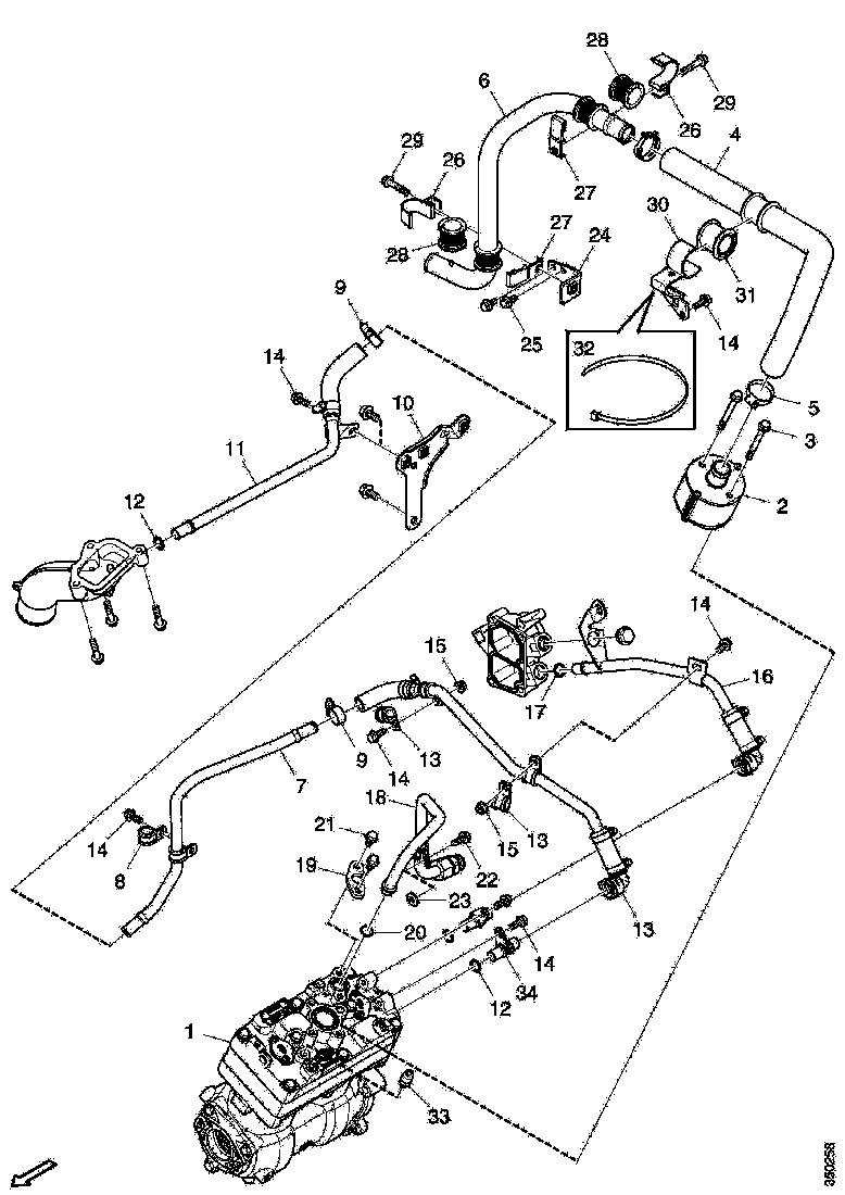 Buy 1852675 COOLANT PIPE SCANIA