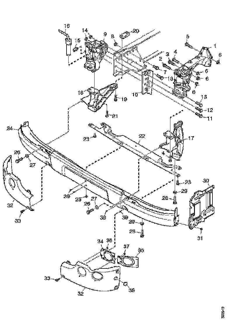 Buy 1853193 CORNER PIECE SCANIA
