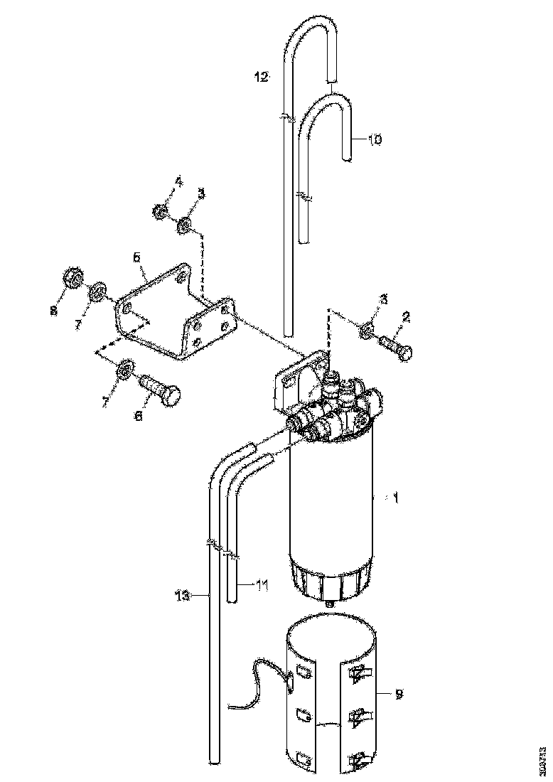 Buy 1853280 FUEL PIPE SCANIA