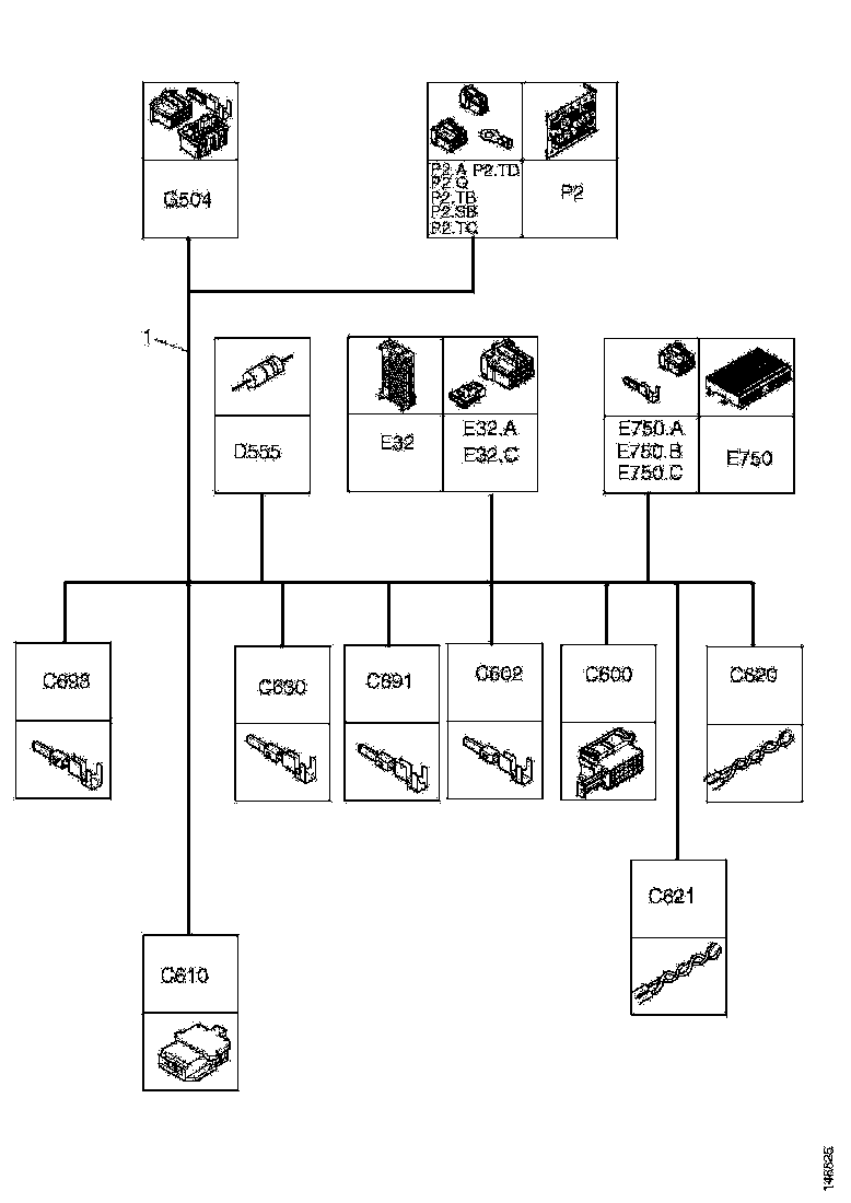 Buy 1853386 CABLE HARNESS SCANIA