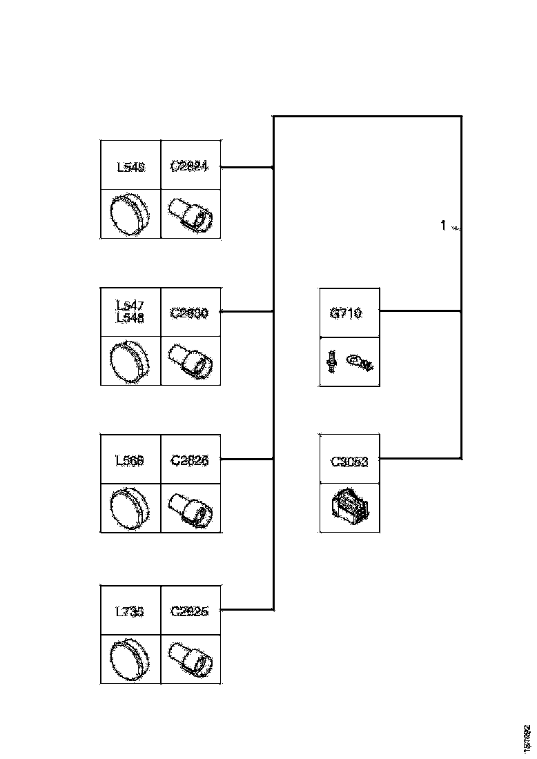Buy 1853725 CABLE HARNESS SCANIA