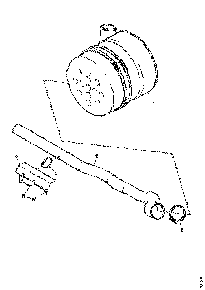 Buy 1854156 EXHAUST PIPE SCANIA