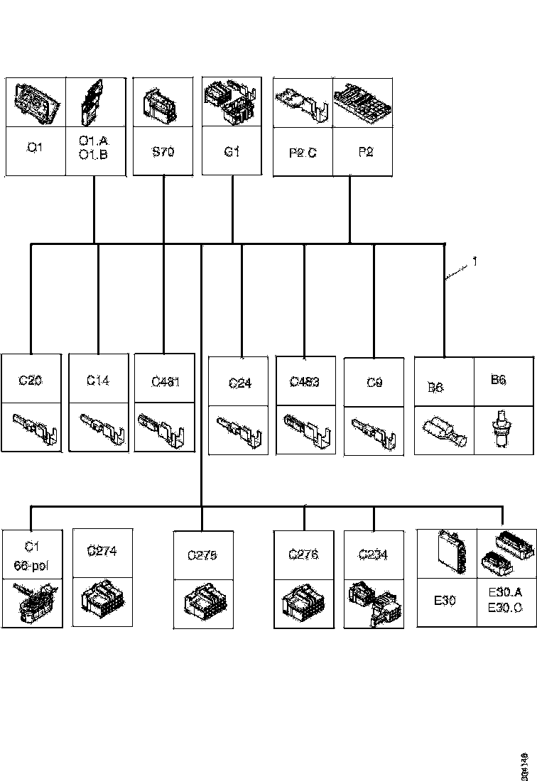 Buy 1854184 CABLE HARNESS SCANIA