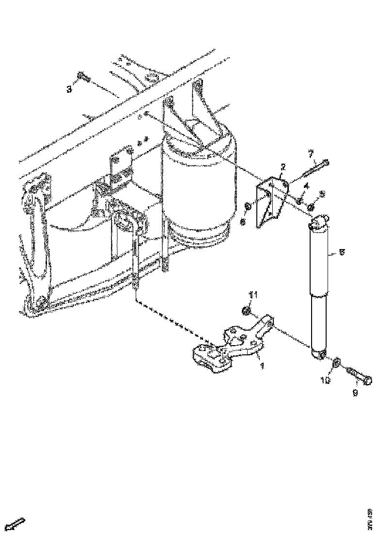 Buy 1854537 SHOCK ABSORBER SCANIA