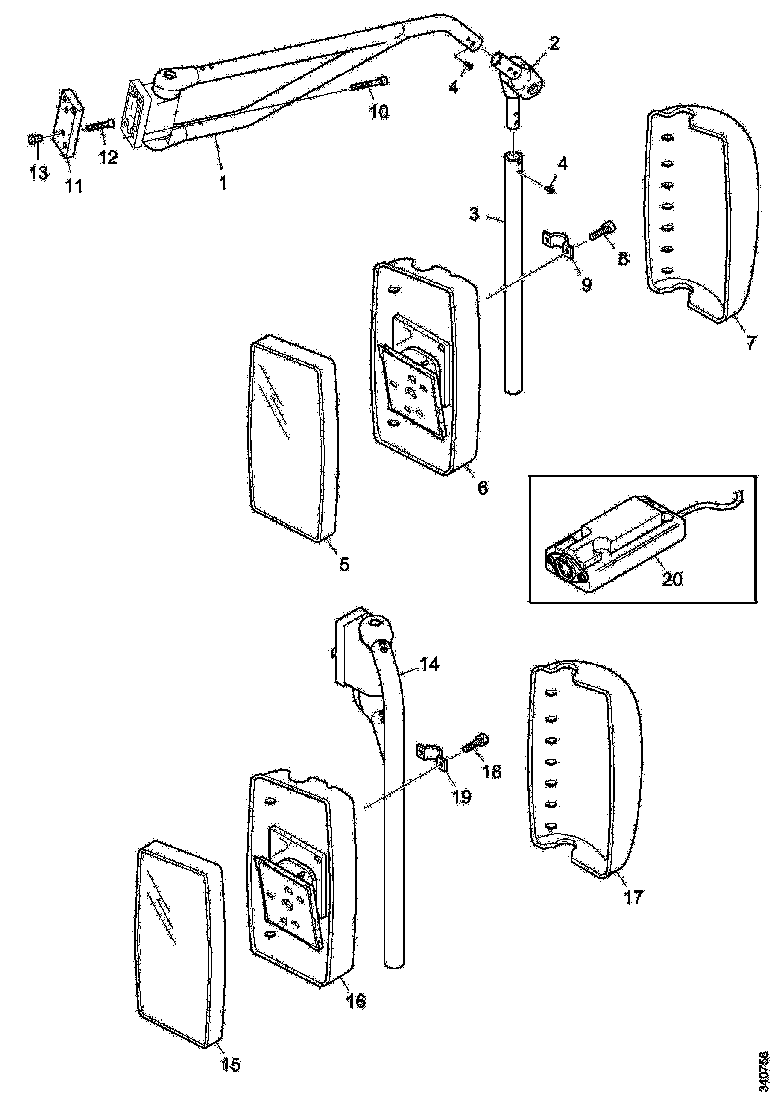 Buy 1857126 RE VIEW MI SCANIA