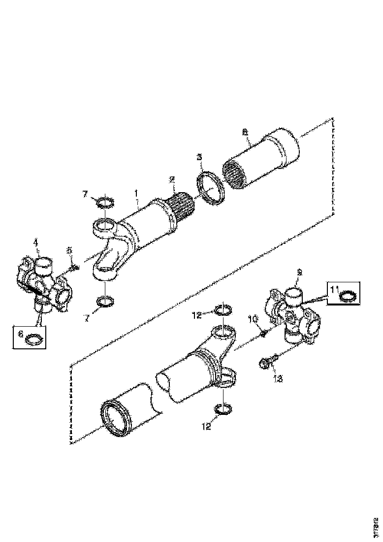 Buy 1857611 SLIP JOINT SCANIA