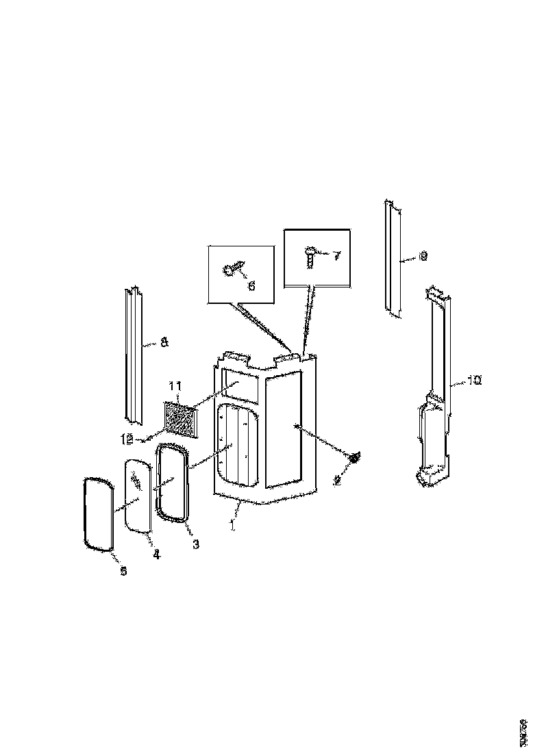 Buy 1857624 TRIM PANEL SCANIA