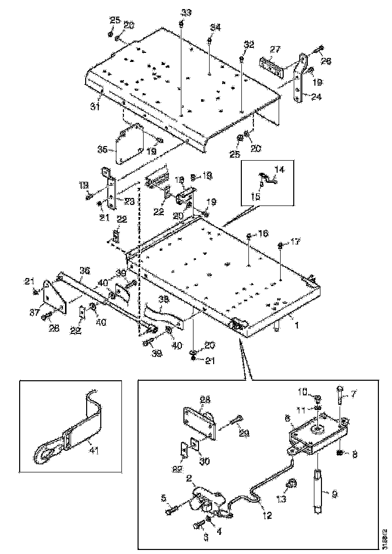 Buy 1857726 HATCHASSY SCANIA