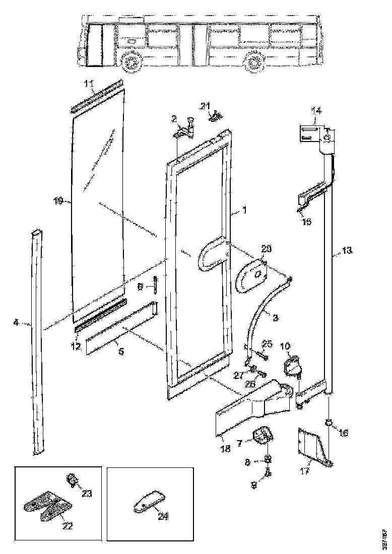 Buy 1859811 DOOR PILLAR SCANIA