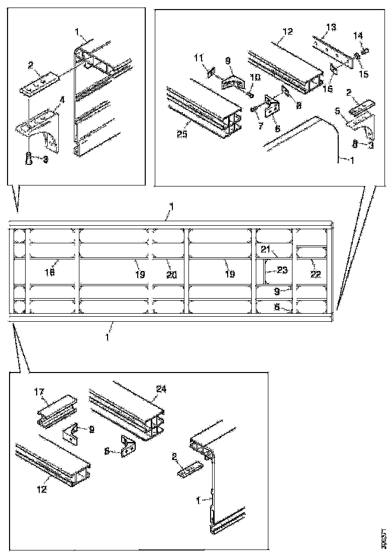 Buy 1859917 ROOF RAIL SCANIA