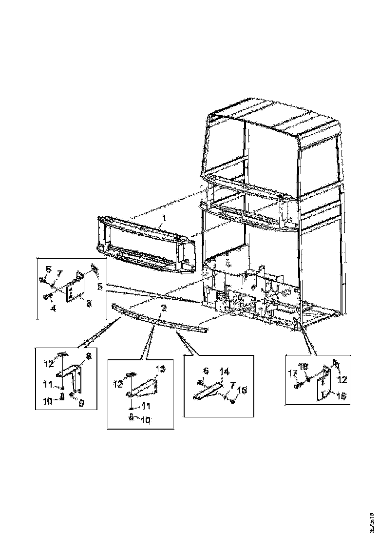 Buy 1860210 FRONT STRU SCANIA