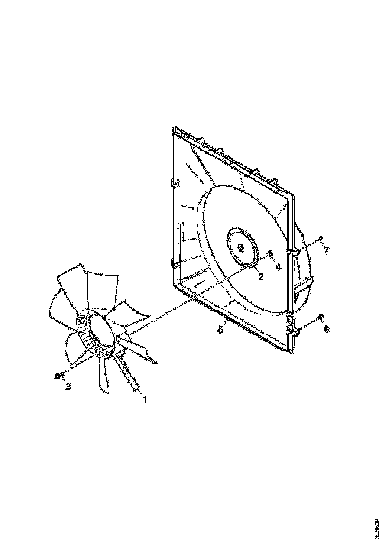 Buy 1860228 FAN COVER SCANIA