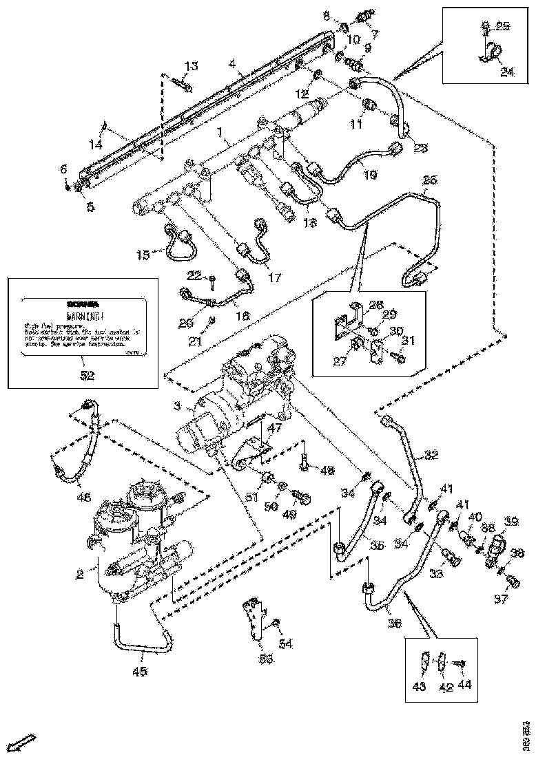 Buy 1860541 FUEL PIPE SCANIA