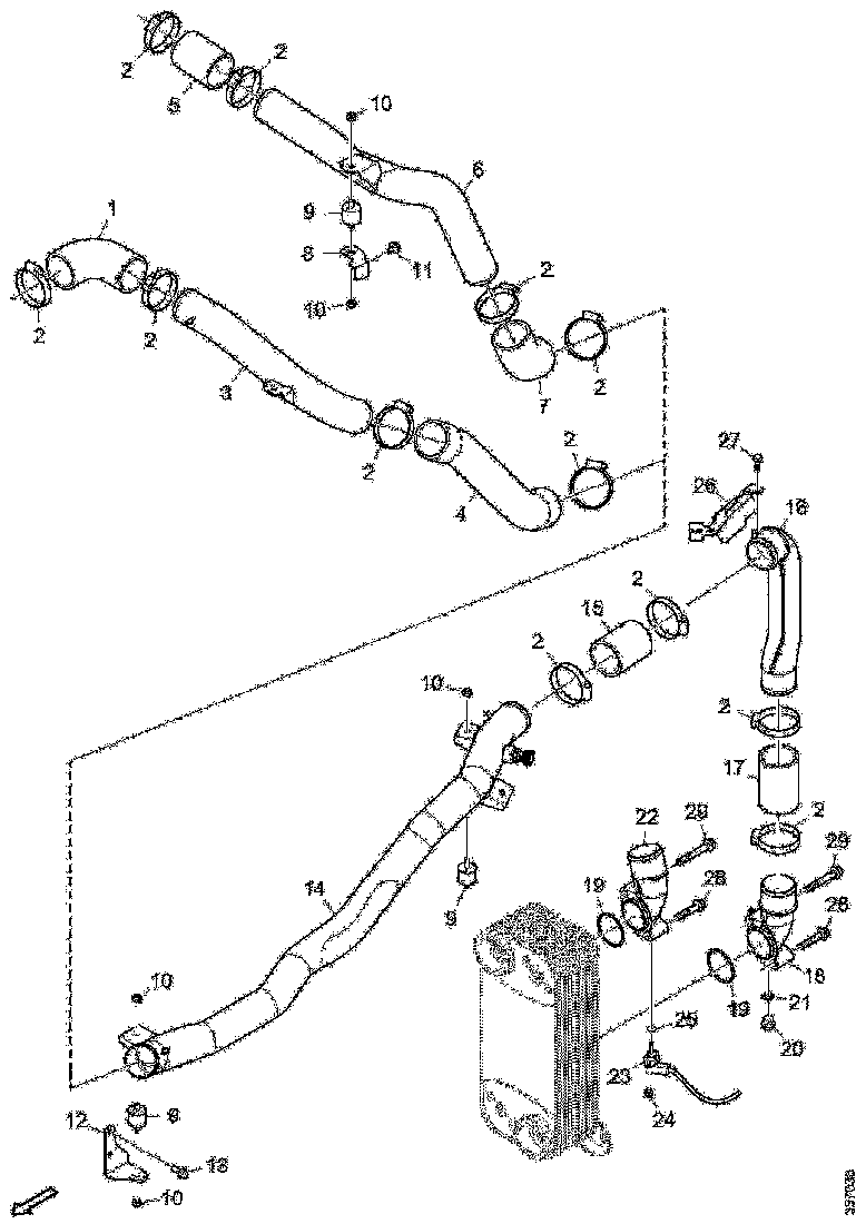 Buy 1860683 PIPE ASSEMBLY SCANIA