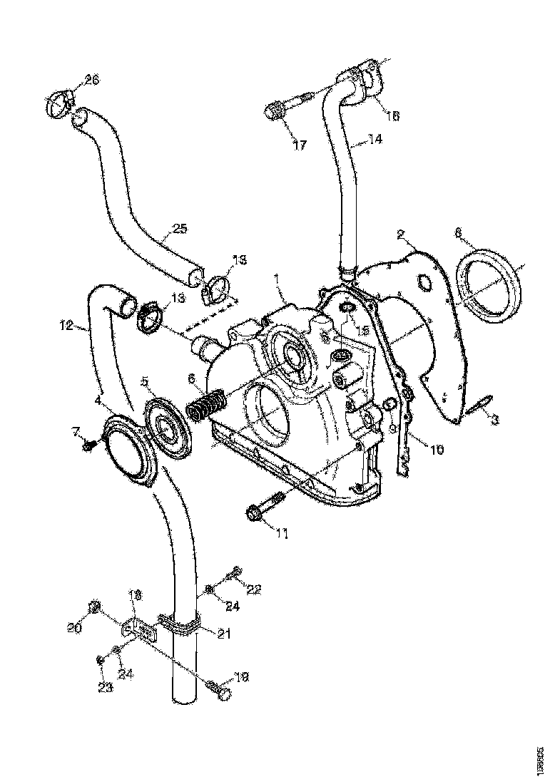 Buy 1861706 FRONT COVER SCANIA