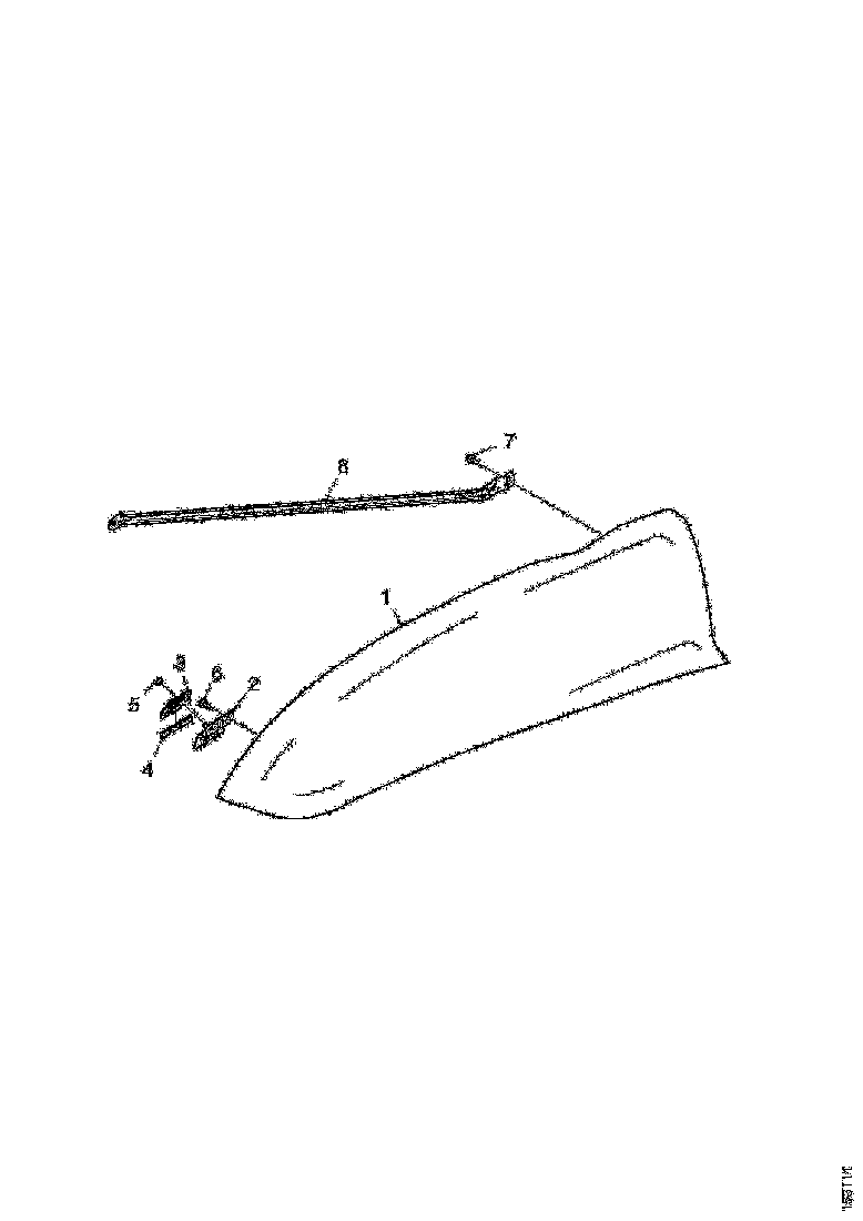 Buy 1861928 AIR DEFLECTOR LH SCANIA