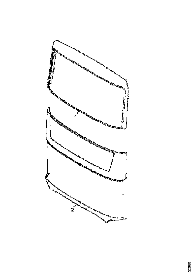 Buy 1861989 FRONT PANEL SCANIA