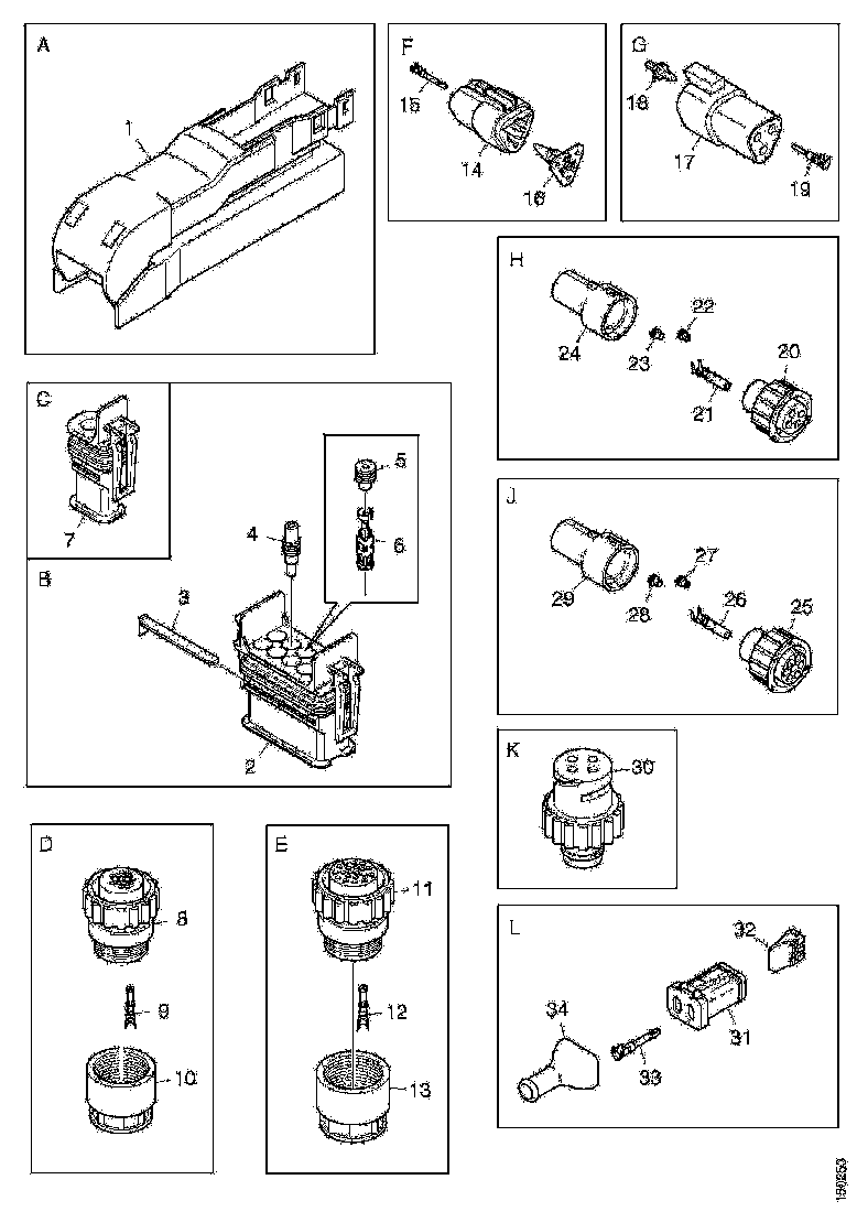 Buy 1862924 CABLE HARNESS SCANIA