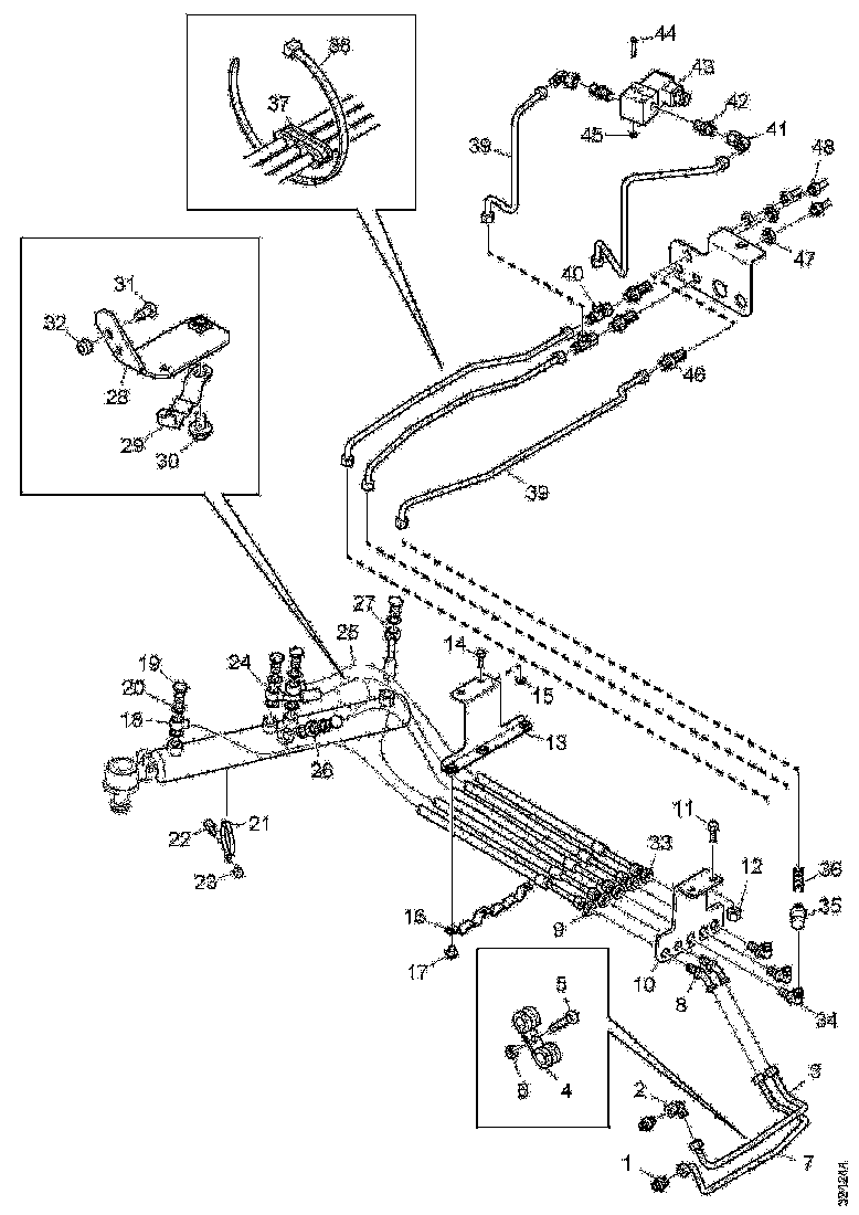 Buy 1862991 HYDRAULIC PIPE SCANIA